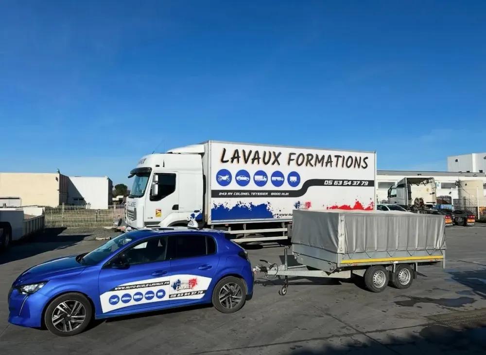 voiture et camion auto-écolewebp